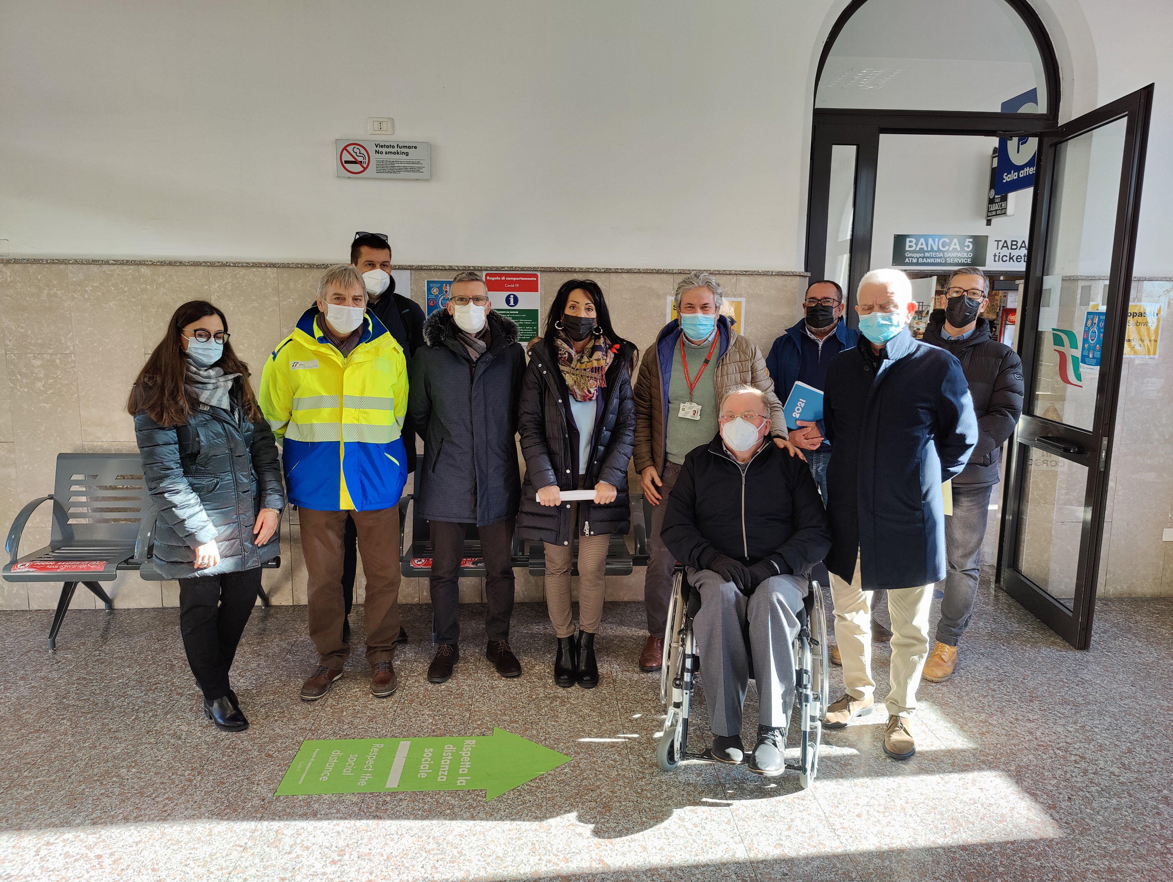 Una stazione più accessibile, a Monfalcone Rfi incontra gli addetti ai lavori